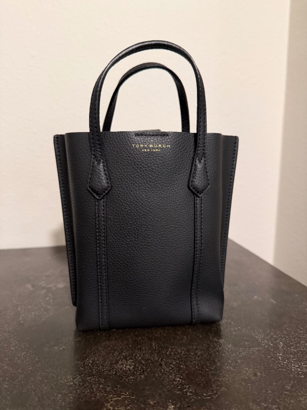 Tory Burch Perry Bucket Bag in Black